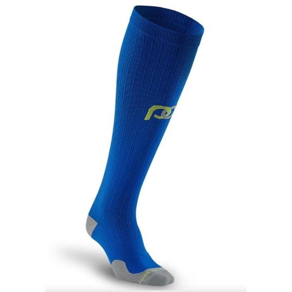 Pro Comp Marathon RoyalBlue Knee High Compression Wide Calf Socks sz L/XL